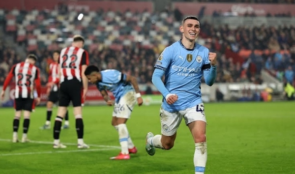 5 điểm nhấn Brentford 2-2 Man City: Thành lũy khó đánh bại; Điểm sáng Phil Foden