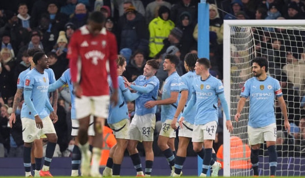 5 điểm nhấn Man City 8-0 Salford City: Dấu ấn sao trẻ; Chênh lệch đẳng cấp