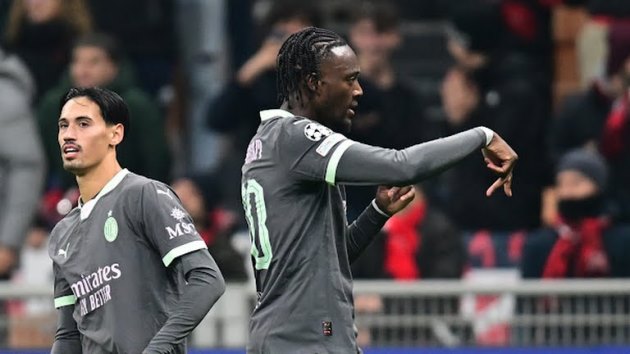 AC Milan đánh bại Sao Đỏ Belgrade nhờ bàn thắng phút cuối của Tammy Abraham