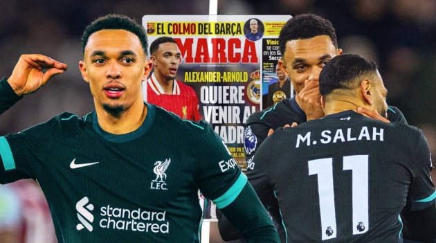 Alexander-Arnold phải tự định đoạt tương lai ở Liverpool