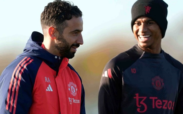 Amorim khích tướng Rashford cùng dàn sao MU