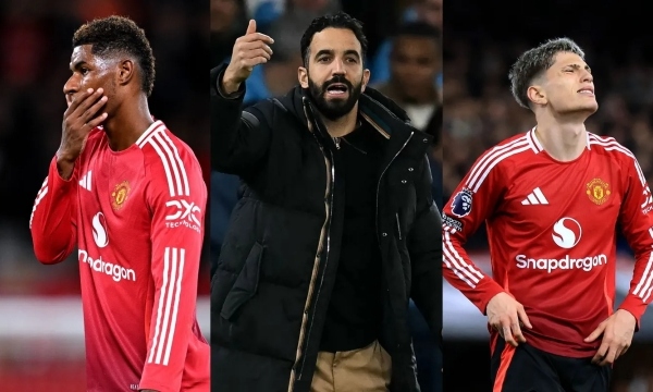 Amorim nêu điều kiện đưa Rashford và Garnacho trở lại đội hình MU