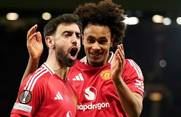 Amorim trầm trồ về khao khát chiến thắng của Bruno Fernandes