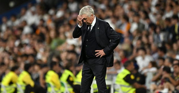 Ancelotti đối mặt với thử thách lớn ở Real Madrid