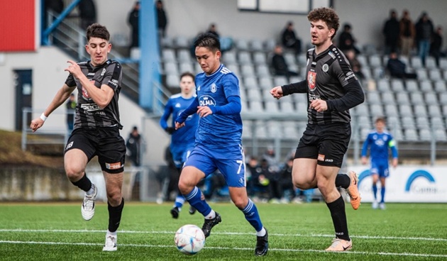 Andrej Nguyễn An Khánh hội quân trễ so với toàn đội U22 Việt Nam