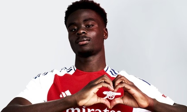 Arsenal và sự lệ thuộc vào Bukayo Saka