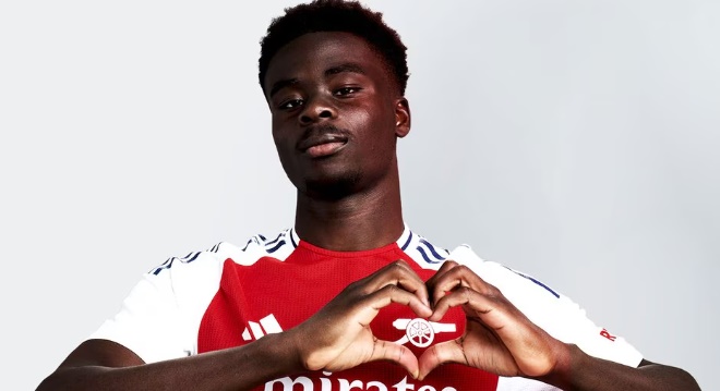 Arsenal và sự lệ thuộc vào Bukayo Saka