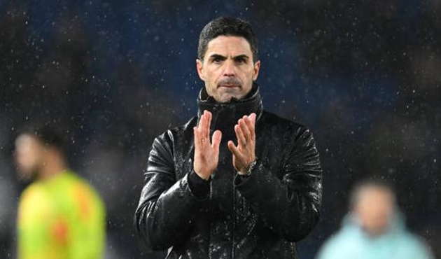 Arteta cùng Arsenal sẵn sàng đối mặt áp lực trong cuộc đua vô địch Premier League