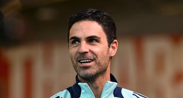 Arteta đang ở phía trước Chelsea cho Arsenal