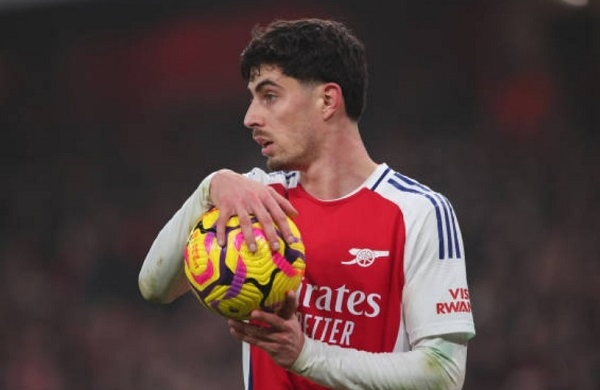 Arteta thận trọng với sức khỏe của Kai Havertz