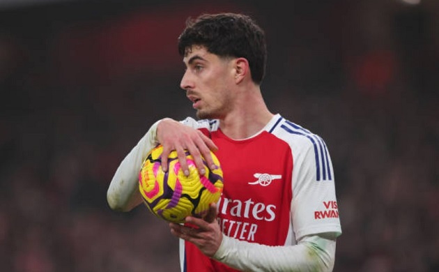 Arteta thận trọng với sức khỏe của Kai Havertz
