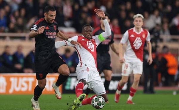 AS Monaco thua đau Benfica trên sân nhà