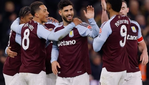 Aston Villa 2-0 Cardiff City: Rashford kiến tạo, Asensio ghi bàn; Villa vào tứ kết FA Cup