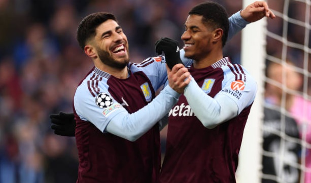 Aston Villa 3-0 Club Brugge: Thách đấu PSG; Song tấu Asensio - Rashford