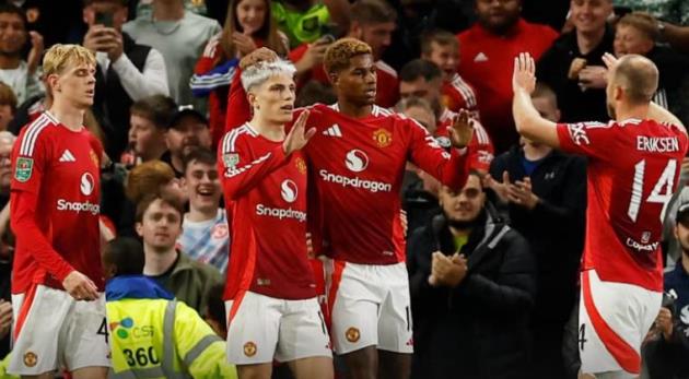 Bản nâng cấp của Garnacho và Rashford cho MU