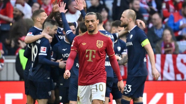 Bayern 2-3 Bochum: Thẻ đỏ lu mờ cú đúp; Tin vui từ Leverkusen