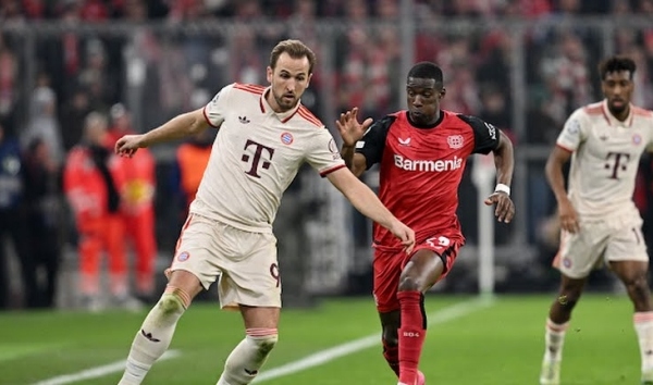 Bayern 3-0 Leverkusen: Kane lập cú đúp, Musiala tỏa sáng; VAR nhấn chìm đội khách