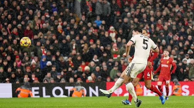 Cảm xúc trái chiều từ Man United sau pha bỏ lỡ của Maguire