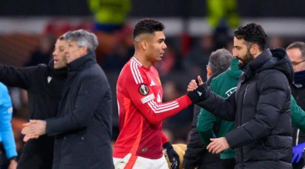 Cùng với Casemiro, Amorim đã biểu diễn tốt, mười haggs đã thất bại