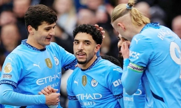 Cập nhật lực lượng Man City đấu Plymouth