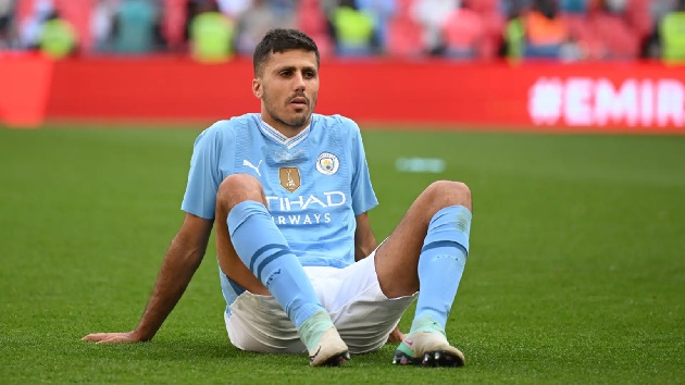 "Chấn thương của Rodri không phải lý do dẫn tới mùa giải tồi tệ của Man City"