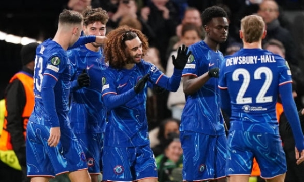 Chelsea hủy diệt Shamrock Rovers 5-1 tại Conference League