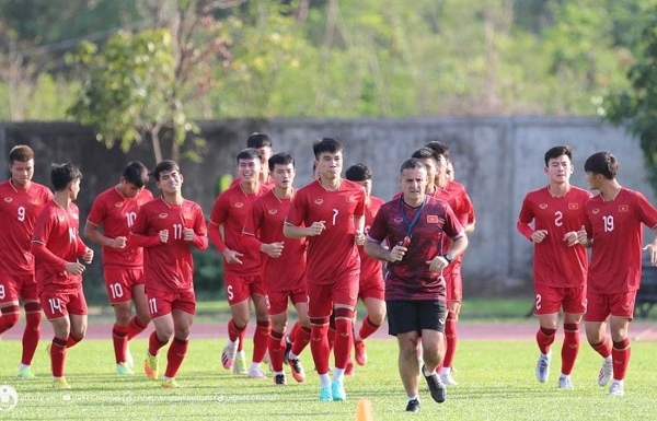 Chiều cao trung bình ấn tượng của U22 Việt Nam