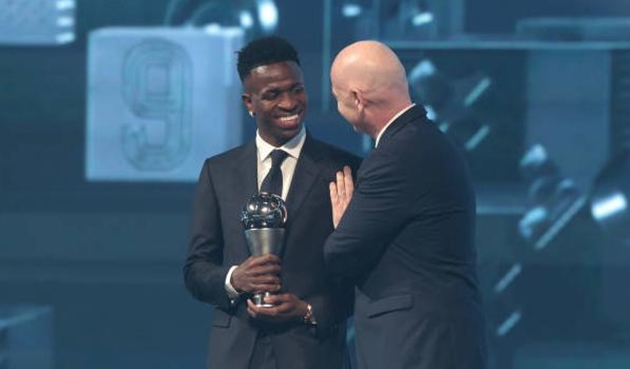 CHÍNH THỨC: Vinicius giành FIFA The Best 2024