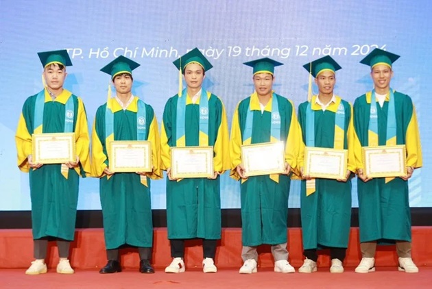 Công Phượng, Tuấn Anh, Xuân Trường tốt nghiệp Đại học