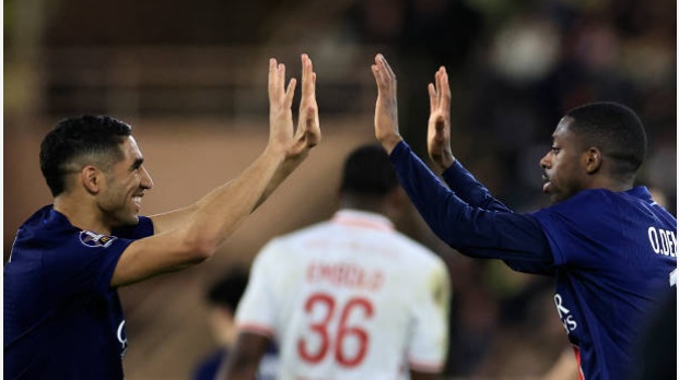 Dembele lập cú đúp, PSG ngược dòng cảm xúc