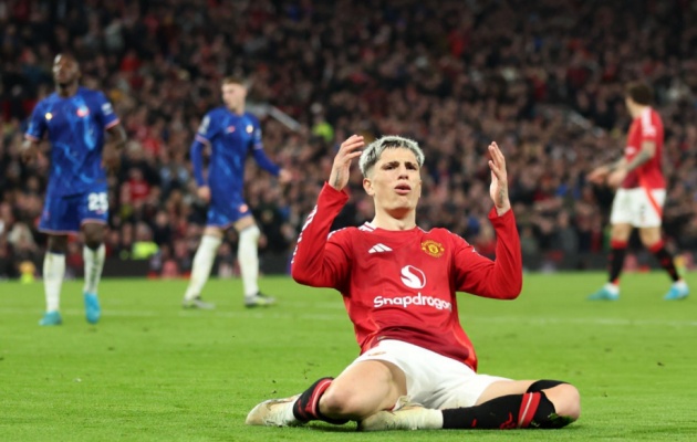Điểm bước của Garnacho - Chelsea