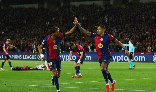 Điểm nhấn Barcelona 3-1 Benfica: Đẳng cấp chênh lệch; Raphinha - Yamal rực sáng