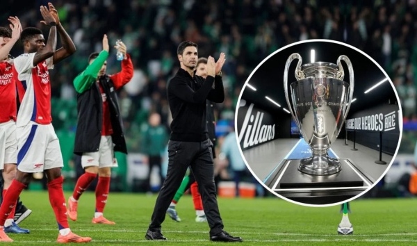 Đối thủ của Arsenal nếu vào tới chung kết Champions League 2024/25