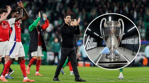 Đối thủ của Arsenal nếu vào tới chung kết Champions League 2024/25