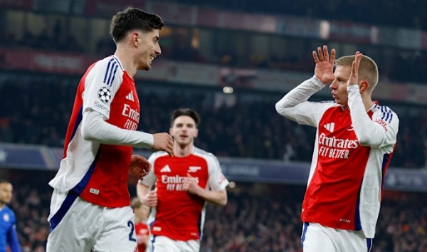 Đối thủ của Arsenal ở Champions League