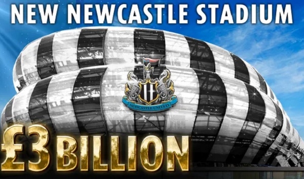 Dự án 3 tỷ bảng và thế tiến thoái lưỡng nan của Newcastle
