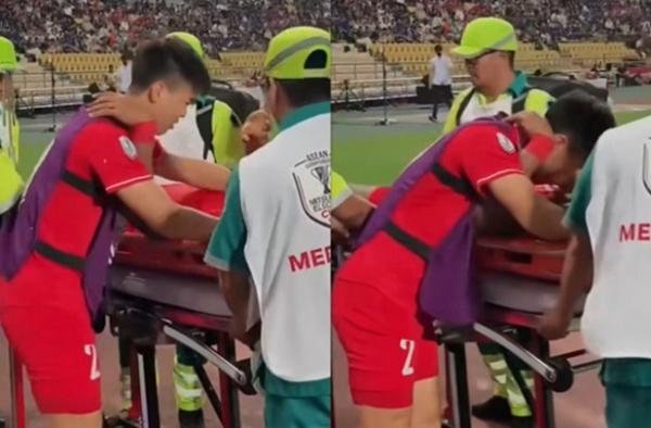 Duy Mạnh gây xót xa khi Xuân Son chấn thương