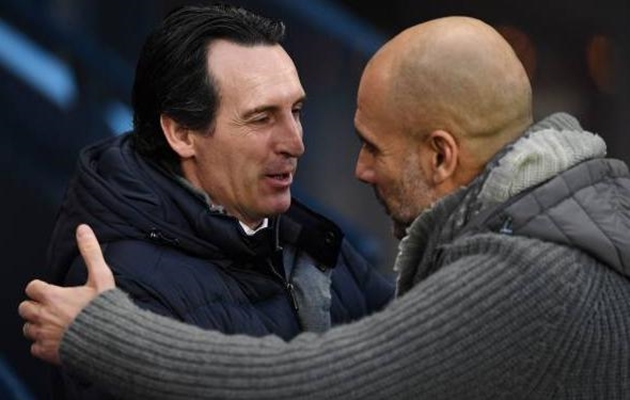 Emery ngạc nhiên về phong độ của Man City, nói thẳng trình độ của Pep