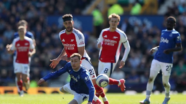 Everton 1-1 Arsenal: Nightmare xuất hiện; Tạm biệt ngai vàng