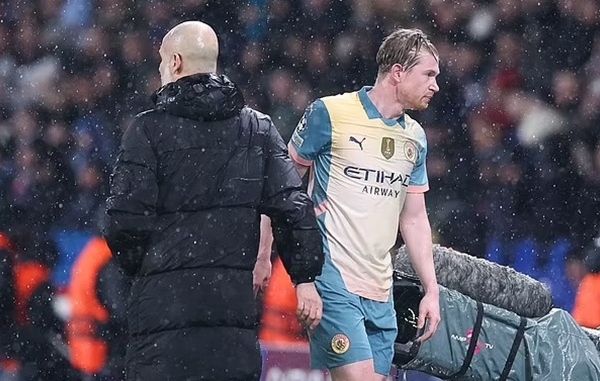 Guardiola ra tín hiệu cho thấy De Bruyne sắp rời Man City