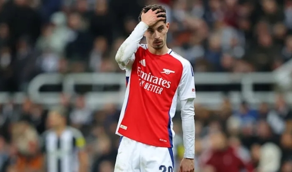 Học David Moyes, Arteta tìm ra phương án thay Kai Havertz cho Arsenal