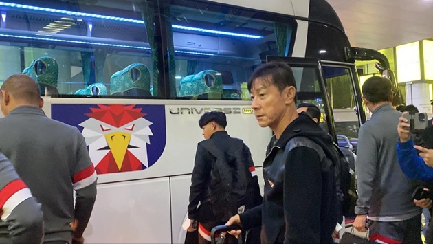 Indonesia đã đến Hà Nội chuẩn bị cho trận đấu với Việt Nam tại AFF Cup