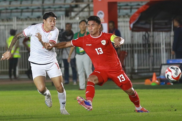 Indonesia thắng nhọc nhằn 1-0 trước Myanmar trong trận đấu nhạt nhòa