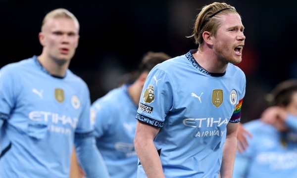 Kevin De Bruyne vẫn là điểm tựa của Man City
