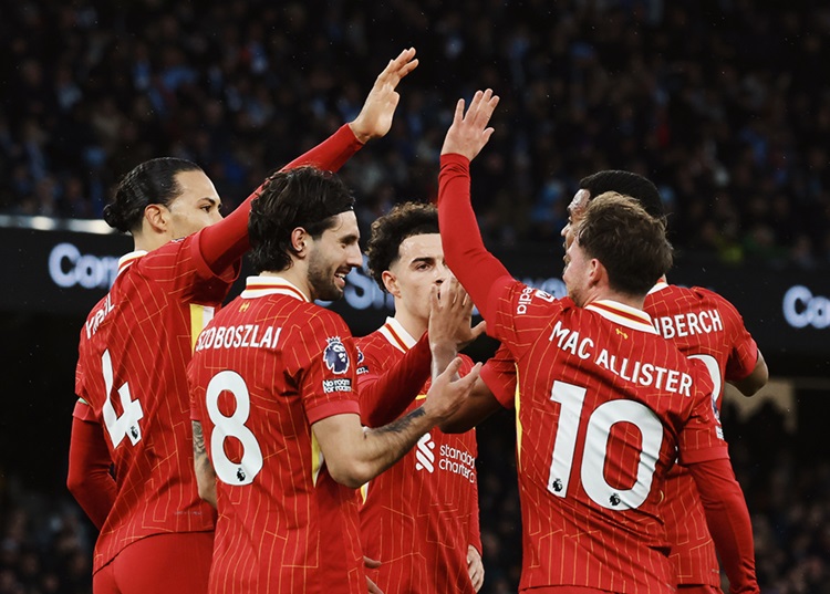 Liverpool nhận thưởng lớn nếu vô địch Ngoại hạng Anh mùa này