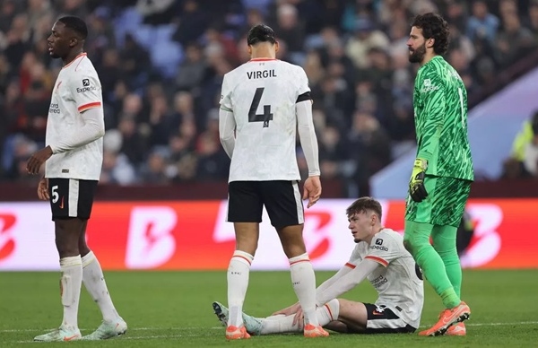 Liverpool vắng 4 cầu thủ trước Man City