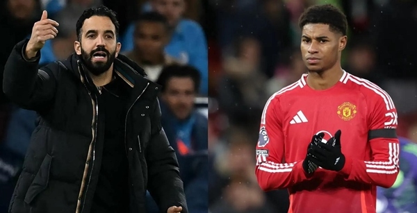 Loại Rashford, Ruben Amorim nhận thông điệp từ người cũ M.U