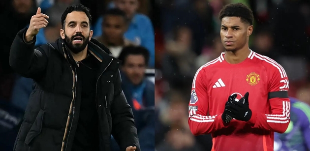 Loại Rashford, Ruben Amorim nhận thông điệp từ người cũ M.U