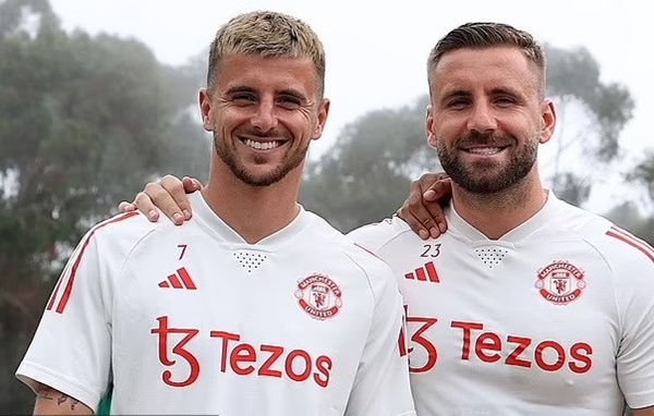 Luke Shaw và Mason Mount mang tin vui cho MU