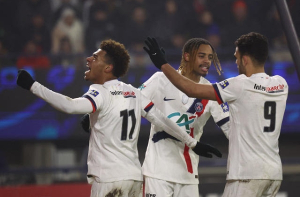 Lyon thua sốc, PSG lội ngược dòng kịch tính ở Cúp Quốc gia Pháp
